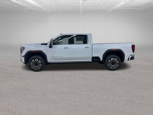 Glacier White Tricoat 2026 GMC Sierra 2500 Denali Ultimate