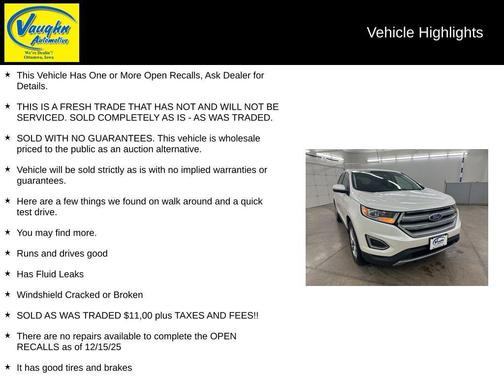 2016 Ford Edge Titanium