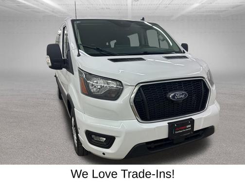 Oxford White 2024 Ford Transit-350 XLT