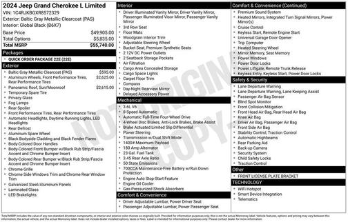 2024 Jeep Grand Cherokee L Limited
