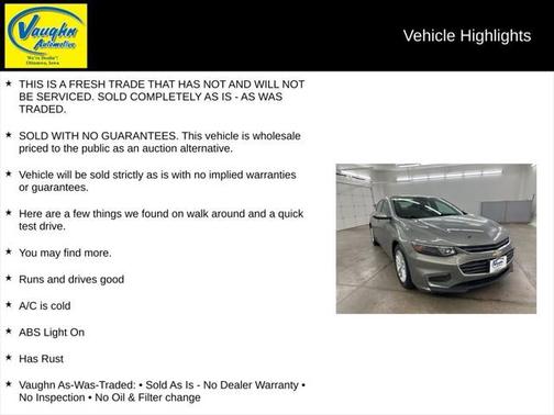 2017 Chevrolet Malibu 1LT