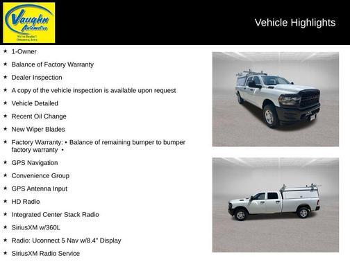 2023 RAM 3500 Tradesman Crew Cab 4x4 8' Box