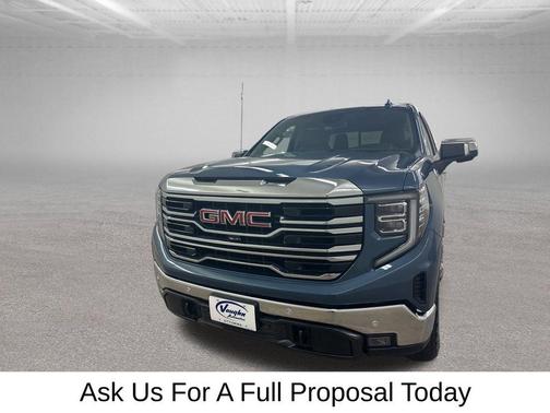 Downpour Metallic 2024 GMC Sierra 1500 SLT