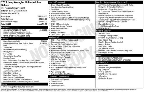 2022 Jeep Wrangler Unlimited 4xe Sahara