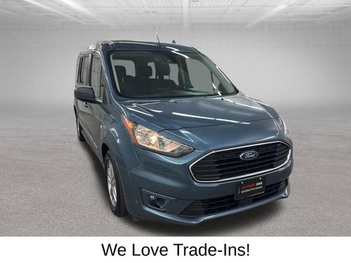 Blue Metallic 2022 Ford Transit Connect XLT w/Rear Liftgate
