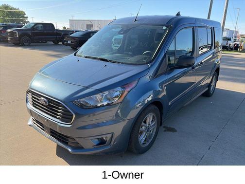 Blue Metallic 2022 Ford Transit Connect XLT w/Rear Liftgate