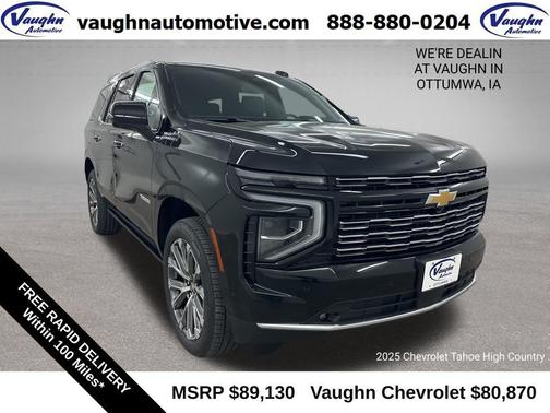 2025 Chevrolet Tahoe 4WD High Country