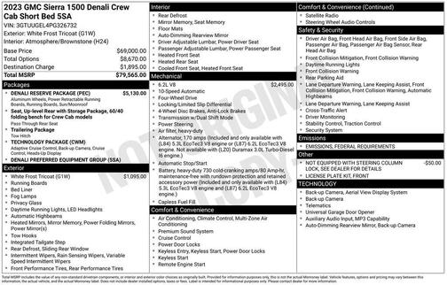 2023 GMC Sierra 1500 Denali