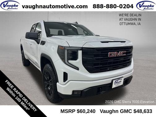 2026 GMC Sierra 1500 Elevation