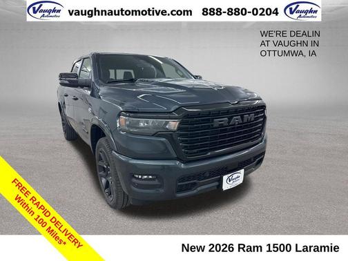 Forged Blue Metallic 2026 RAM 1500 Laramie