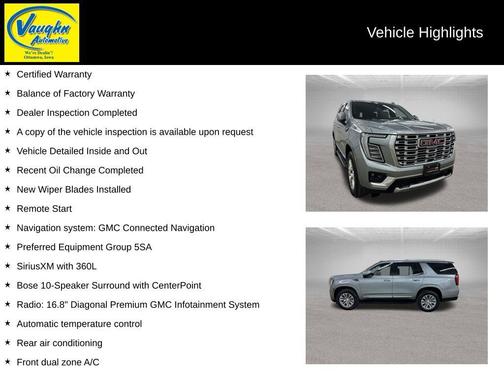 Sterling Metallic 2025 GMC Yukon Denali