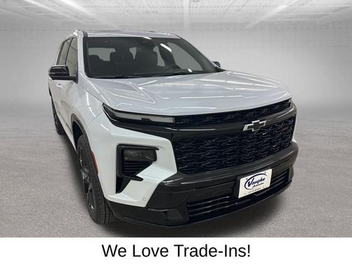 Polar White Tricoat 2026 Chevrolet Traverse RS
