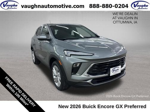 Moonstone Gray Metallic 2026 Buick Encore GX Preferred