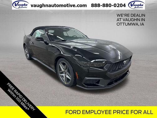Shadow Black 2026 Ford Mustang EcoBoost Premium