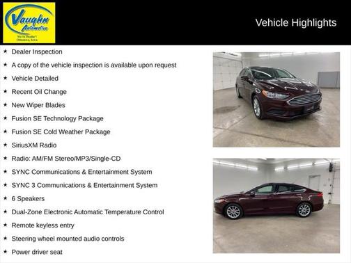 2017 Ford Fusion SE