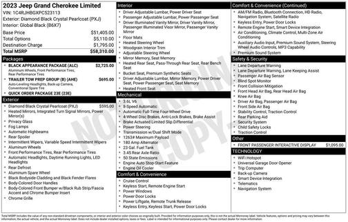 2023 Jeep Grand Cherokee Limited