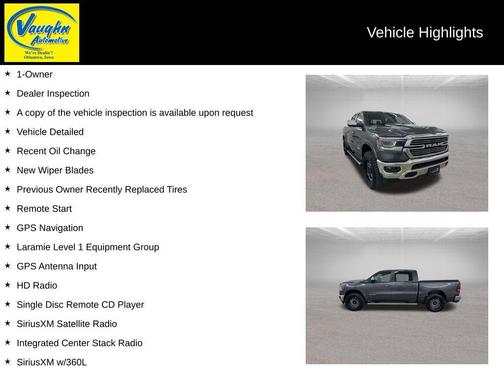 2019 RAM 1500 Laramie