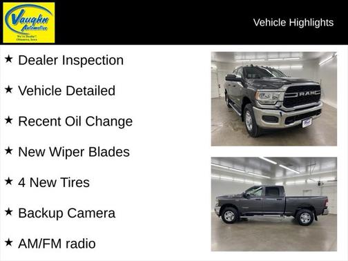 Granite Crystal Metallic Clearcoat 2020 RAM 2500 Tradesman Crew Cab 4X4 6'4' Box
