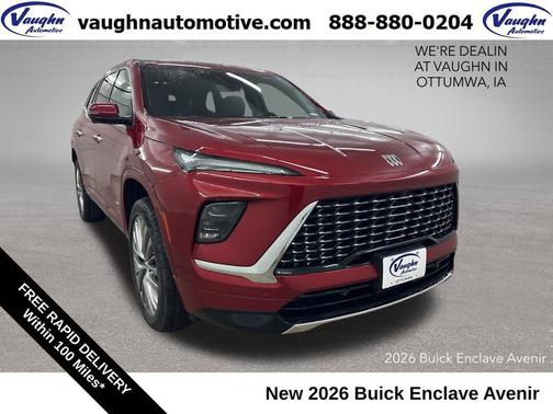 cherry red tintcoat 2026 Buick Enclave Avenir FWD