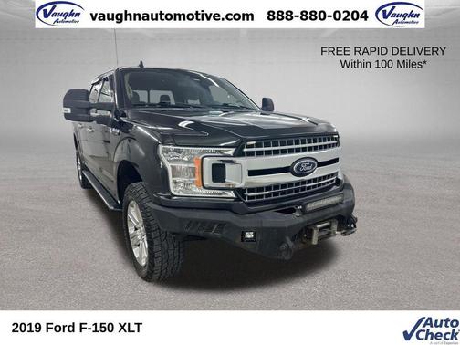 Black Metallic 2019 Ford F-150 XLT