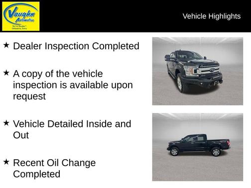 Black Metallic 2019 Ford F-150 XLT