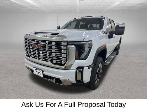 Glacier White Tricoat 2026 GMC Sierra 2500 Denali