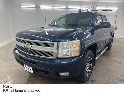Imperial Blue Metallic 2009 Chevrolet Silverado 1500 LTZ Crew Cab