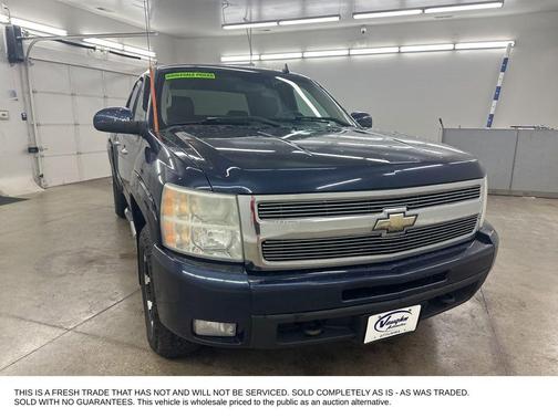 Imperial Blue Metallic 2009 Chevrolet Silverado 1500 LTZ Crew Cab