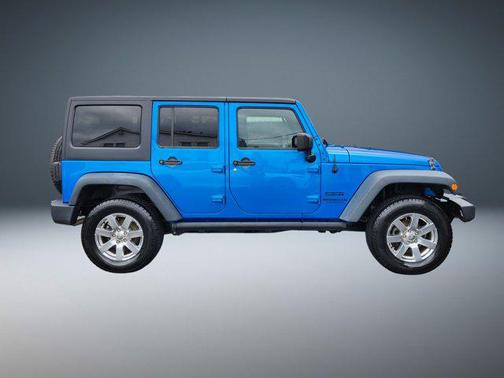 Hydro Blue Pearlcoat 2016 Jeep Wrangler Unlimited Sport
