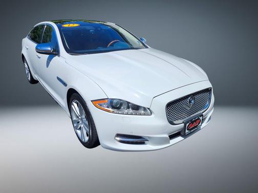 Polaris White 2012 Jaguar XJ L Portfolio