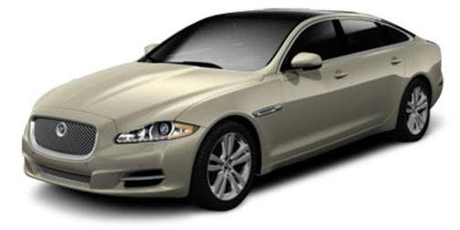 Polaris White 2012 Jaguar XJ L Portfolio