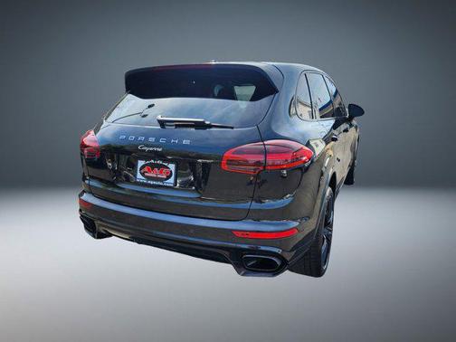 Black 2017 Porsche Cayenne Platinum Edition