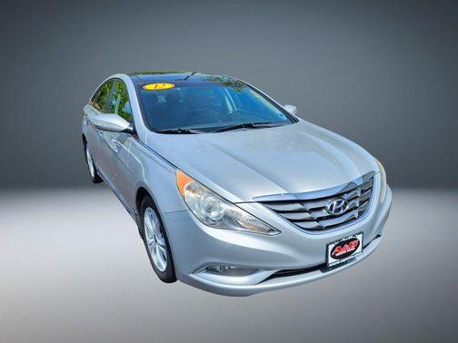 Radiant Silver 2012 Hyundai SONATA Limited