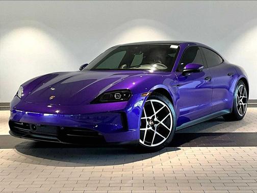 Purple Sky Metallic 2025 Porsche Taycan 4