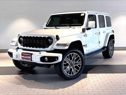 Bright White Clearcoat 2024 Jeep Wrangler 4xe High Altitude