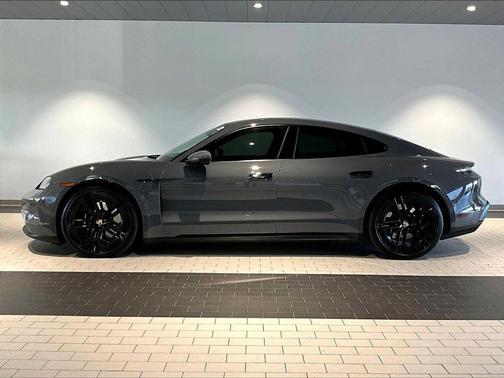 Slate Grey Neo 2025 Porsche Taycan 4
