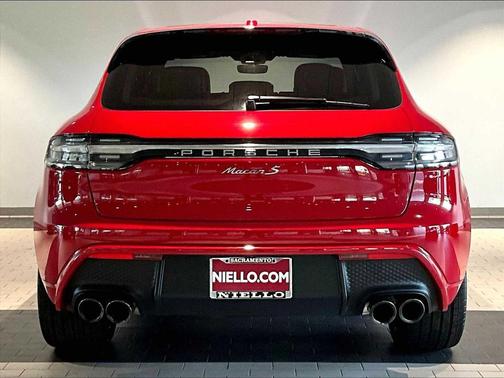 Carmine Red 2025 Porsche Macan Macan