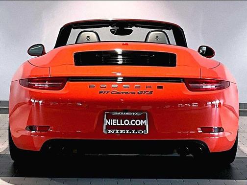 Lava Orange 2016 Porsche 911 Carrera GTS