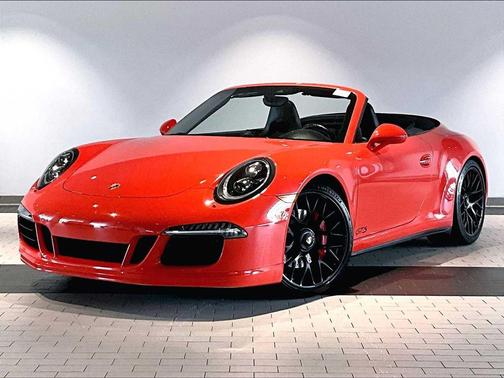 Lava Orange 2016 Porsche 911 Carrera GTS