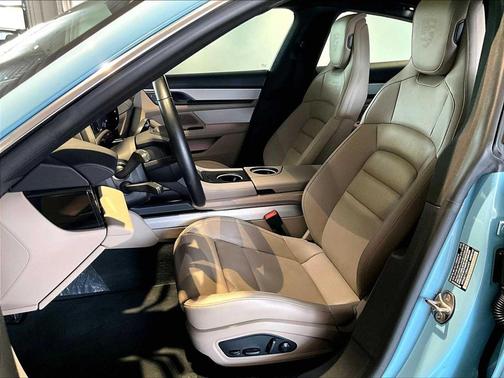 Frozen Blue Metallic 2022 Porsche Taycan 4S