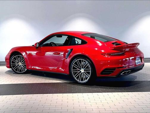 Guards Red 2017 Porsche 911 Turbo