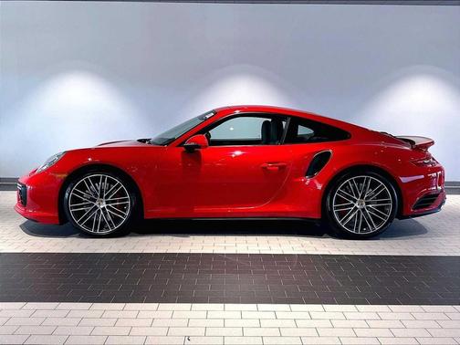 Guards Red 2017 Porsche 911 Turbo