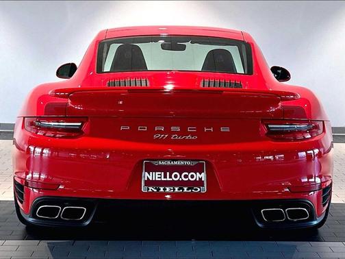 Guards Red 2017 Porsche 911 Turbo