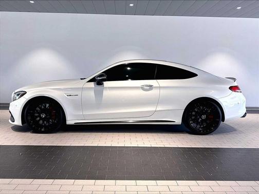 designo Diamond White Metallic 2018 Mercedes-Benz AMG C 63 S