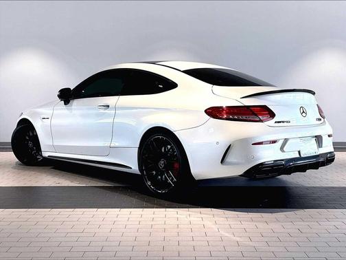 designo Diamond White Metallic 2018 Mercedes-Benz AMG C 63 S