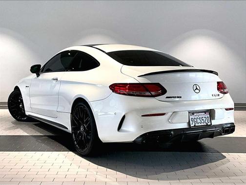designo Diamond White Metallic 2018 Mercedes-Benz AMG C 63 S