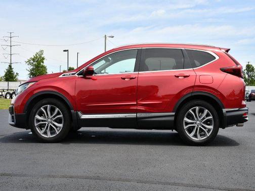 Radiant Red Metallic 2021 Honda CR-V AWD Touring