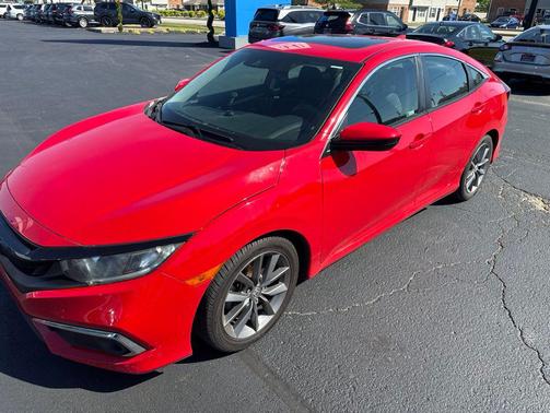 Rallye Red 2020 Honda Civic EX