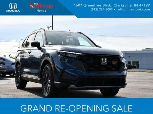 Canyon River Blue Metallic 2026 Honda CR-V Hybrid TrailSport AWD
