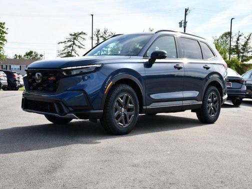 Canyon River Blue Metallic 2026 Honda CR-V Hybrid TrailSport AWD